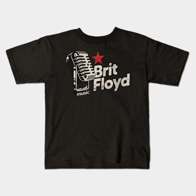 Brit Floyd / Vintage Kids T-Shirt by graptail